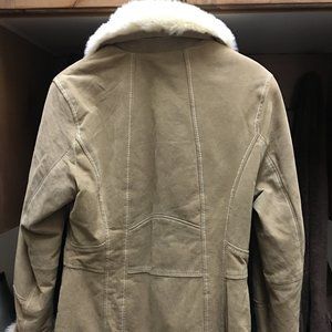 Tan Wilson Leather Suede Jacket